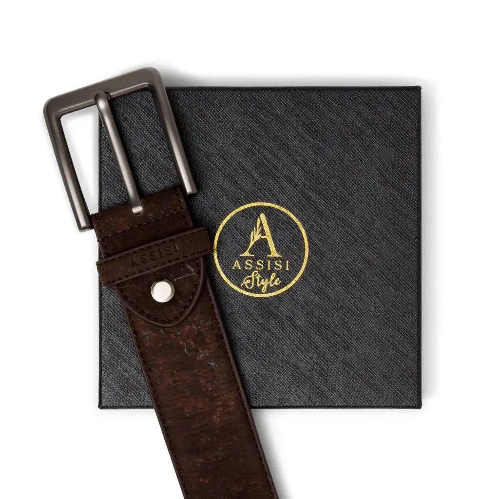 Cork belt for men