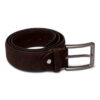 Assisi Style Black Brown Belt Formal vegan belts for men