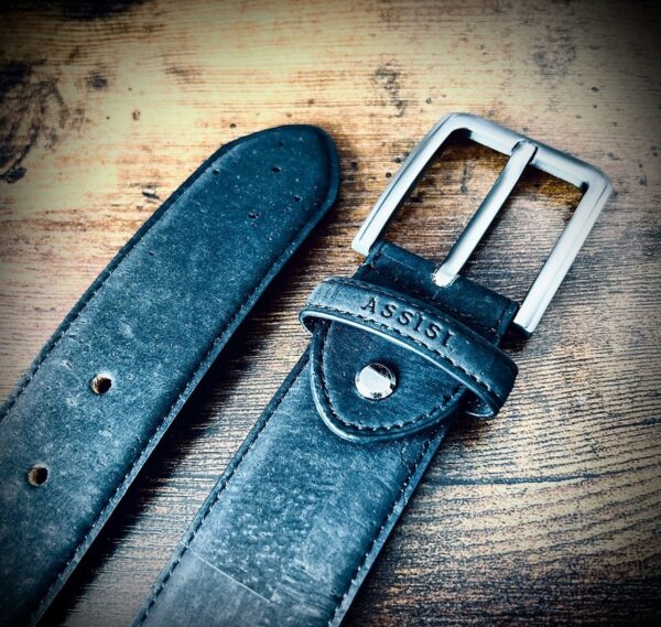wide vegan belt for men