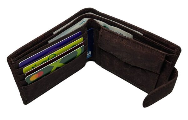 gifts for vegan men - black wallet