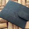 Black Cork Wallet on Wine Corks