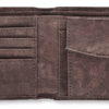 brown cork wallet