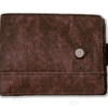 brown vegan wallet for men