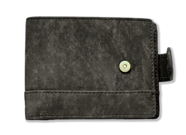 RFID blocking black wallet for men
