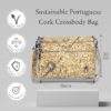 gift ideas for vegan women - cork handbag