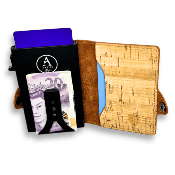 cork credit card holder for men and women