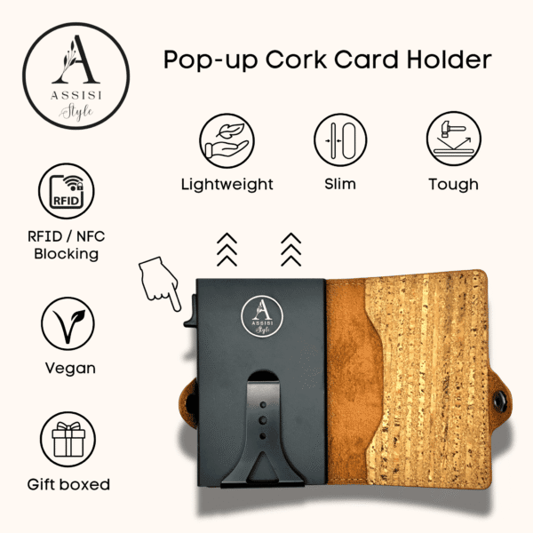 vegan credit card holder