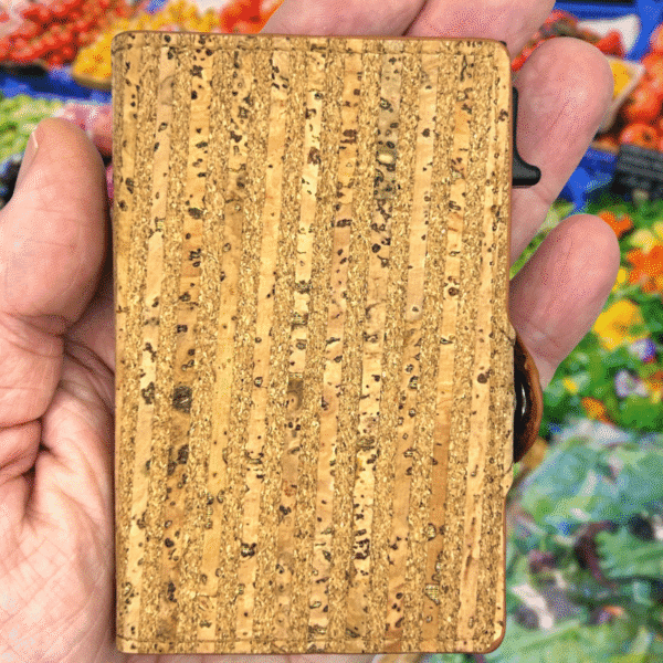 vegan rfid card holder