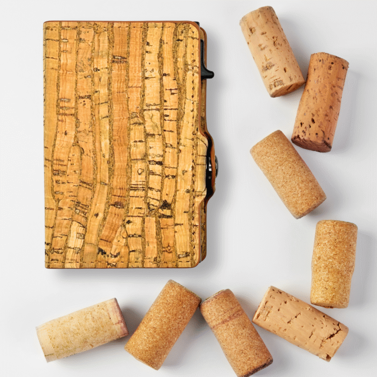 cork credit card holder wallet