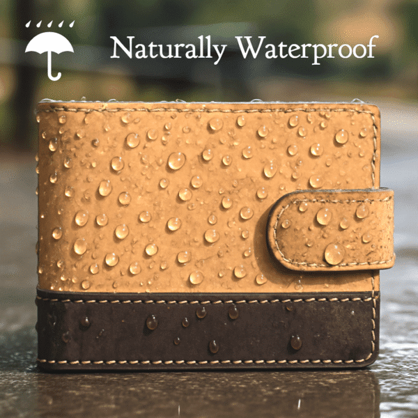 waterproof cork wallet