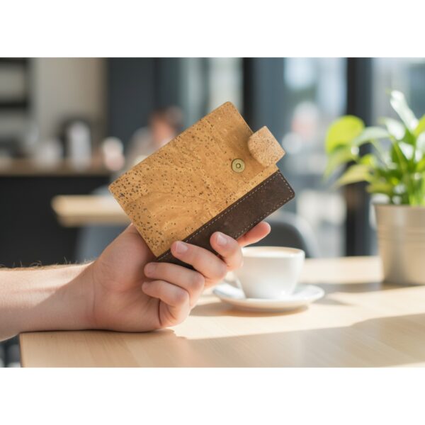 vegan cork wallet
