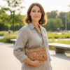 vegan cork handbag - eco-friendly gift ideas - sustainable Mother's Day gifts - vegan gifts for mum