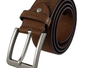 brown cork belt for men