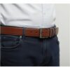 brown cactus belt for jeans