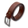 brown cactus belt for vegans