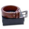 vegan belt for men boxed