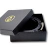 black formal belt for men and women