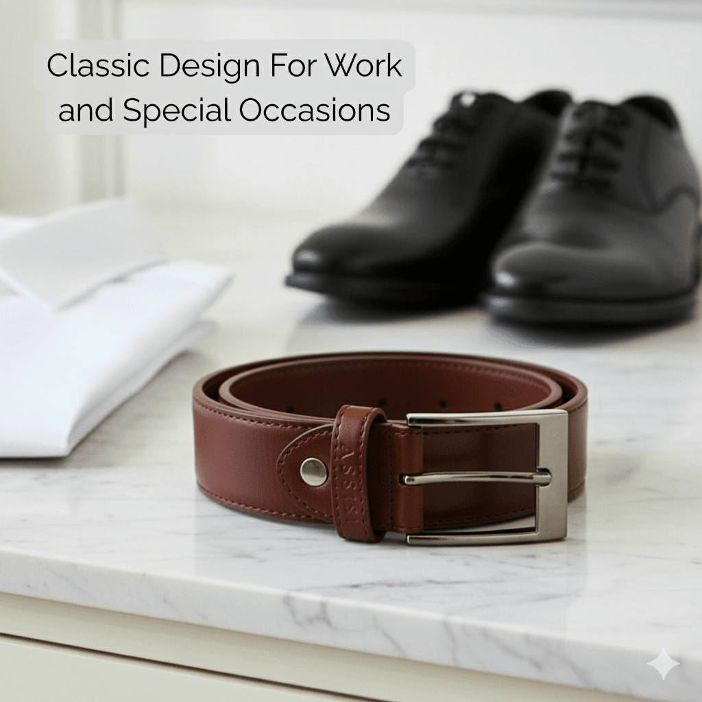 cactus leather belts brown