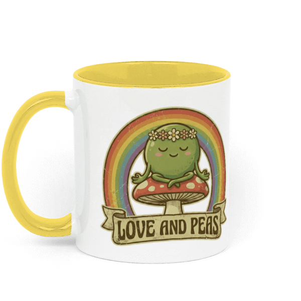Love n Peas Vegan Mug
