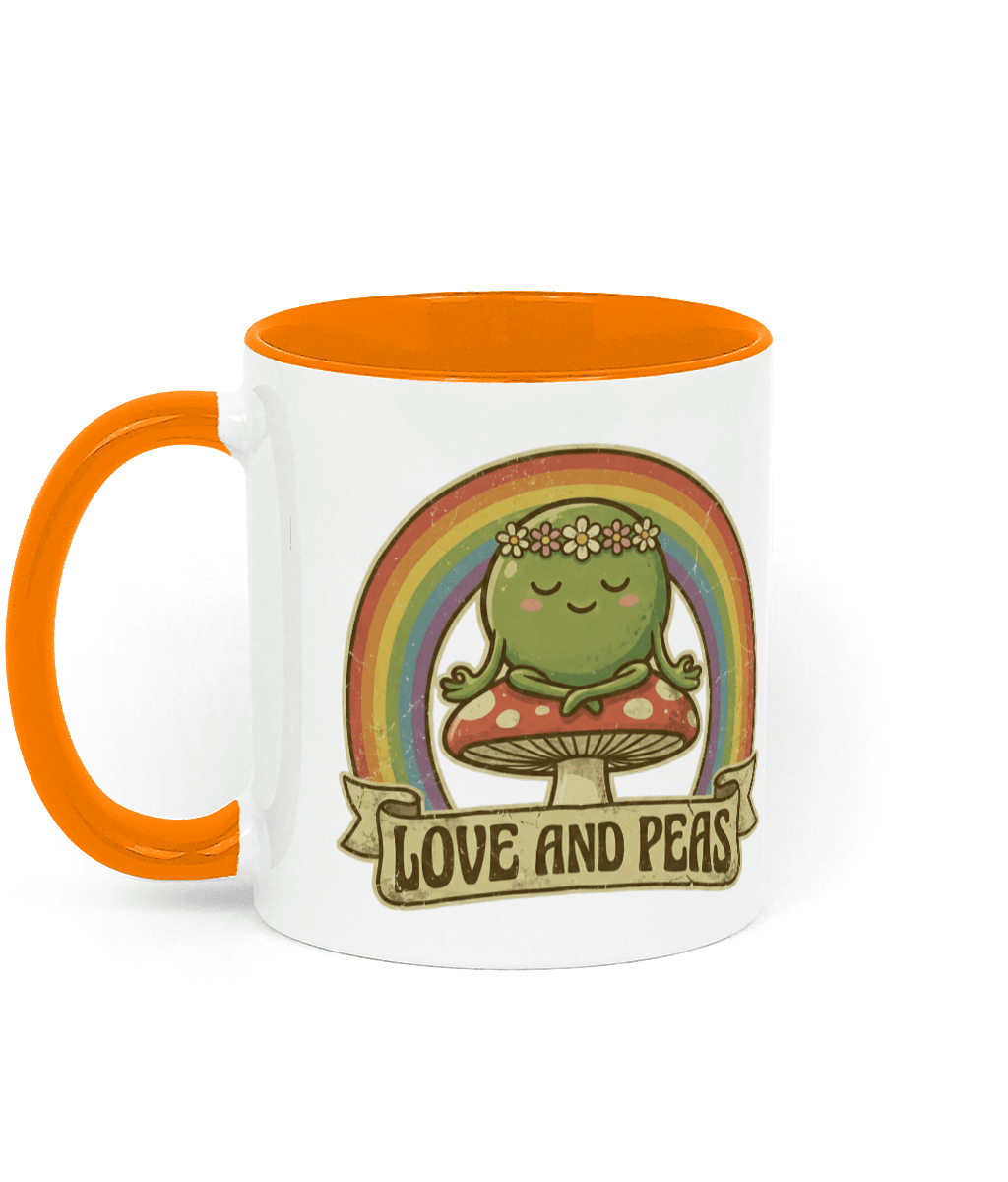 Love n Peas Vegan Mug