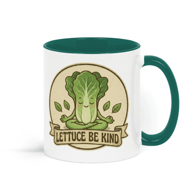 Lettuce Be Kind Vegan Mug