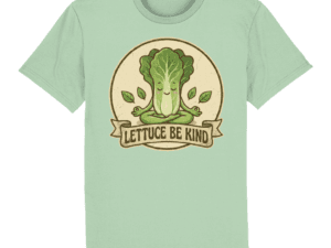 Lettuce Be Kind Unisex vegan t-shirt