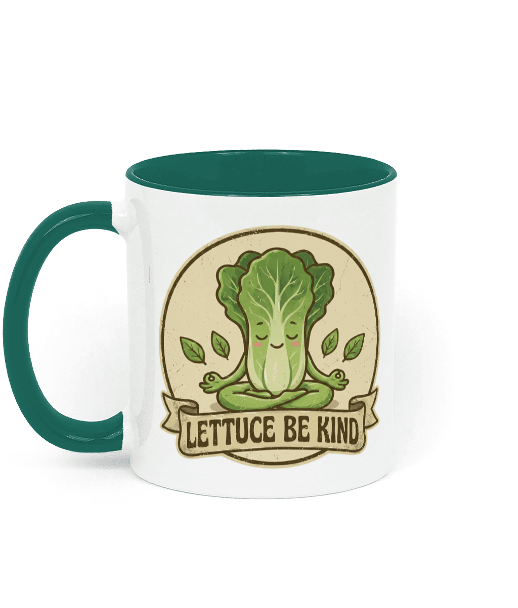 Lettuce Be Kind Vegan Mug
