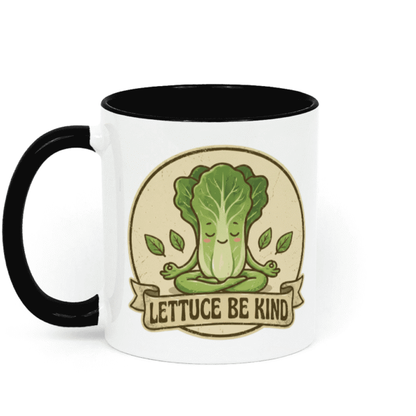 Lettuce Be Kind Vegan Mug