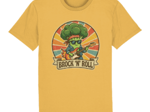 brock n roll vegan t-shirt
