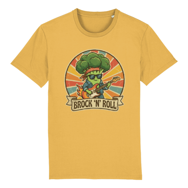 brock n roll vegan t-shirt