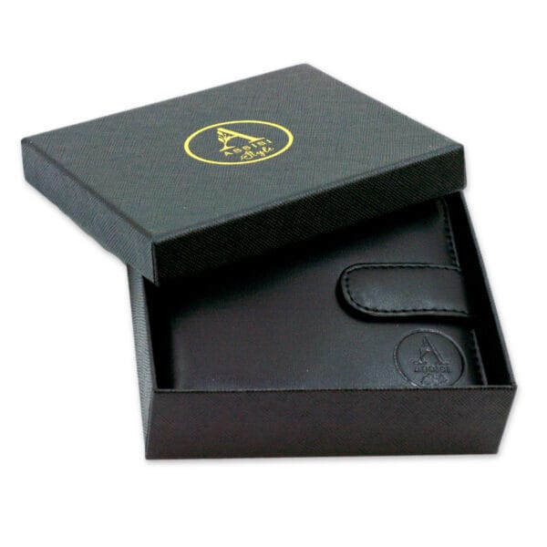 black cactus leather wallet